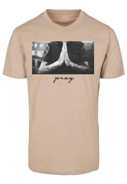 Mister Tee Herren Pray Tee L Sand von Mister Tee