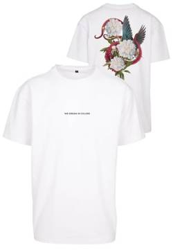 Mister Tee Herren Surf & Turf Oversize Tee S White von Mister Tee