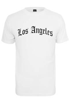 Mister Tee Herren MT1578-Los Angeles Wording Tee T-Shirt, White, L von Mister Tee