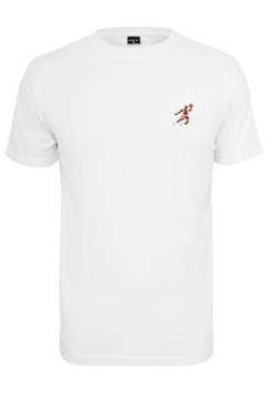 Mister Tee Herren T-Shirt Small Basketball Player Tee, T-Shirt mit Frontprint für Männer, Regular Fit, Baumwolle von Mister Tee