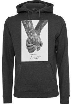 Mister Tee Herren Trust 2.0 Hoody L Charcoal von Mister Tee