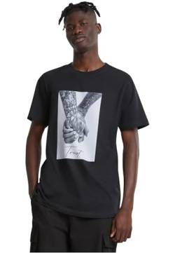 Mister Tee Herren Trust 2.0 Tee L Black von Mister Tee