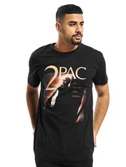 Mister Tee Herren Tupac Me Against The World Cover Tee L Black von Mister Tee