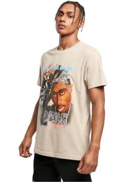 Mister Tee Herren Tupac Retro Tee L Sand von Mister Tee