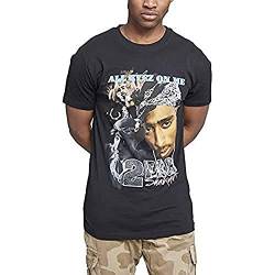 Mister Tee Herren Tupac Retro Tee XS Black von Mister Tee