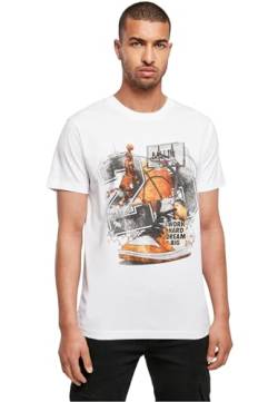 Mister Tee Herren Vintage Ballin Tee L White von Mister Tee