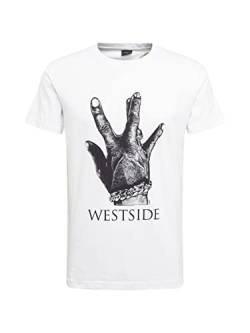 Mister Tee Herren Westside Connection 2.0 Tee L White von Mister Tee