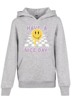 Mister Tee Jungen Kapuzenpullover Kids Nice Day Hoody heather grey 110/116 von Mister Tee