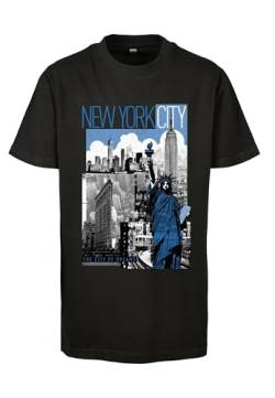 Mister Tee Jungen T-Shirt Kids New York City Tee black 122/128 von Mister Tee