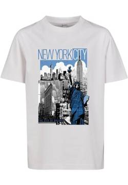 Mister Tee Jungen T-Shirt Kids New York City Tee white 134/140 von Mister Tee