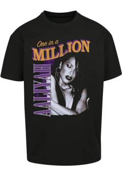 Mister Tee Unisex Aaliyah One In A Million Oversize Tee M Black von Mister Tee