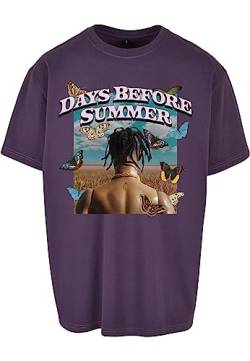 Mister Tee Unisex Days Before Summer Oversize Tee L purplenight von Mister Tee