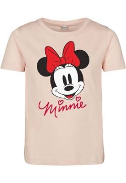 Mister Tee Unisex Kids MTK196-Minnie Mouse Tee T-Shirt, pink, 146/152 von Mister Tee