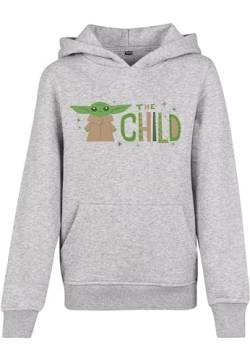 Mister Tee Herren Kids Mandalorian The Child Hoody 146/152 Heather Grey von Mister Tee