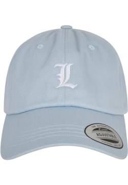 Mister Tee Unisex Letter Lightblue Low Profile Cap one Size L von Mister Tee