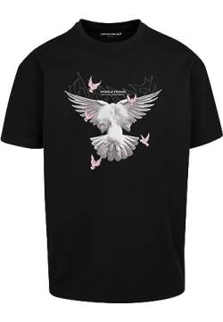 Mister Tee Unisex MT2738-Doves Oversize Tee T-Shirt, Black, XL von Mister Tee