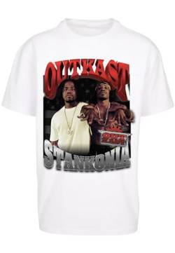 Mister Tee Unisex Outkast Stankonia Oversize Tee L White von Mister Tee