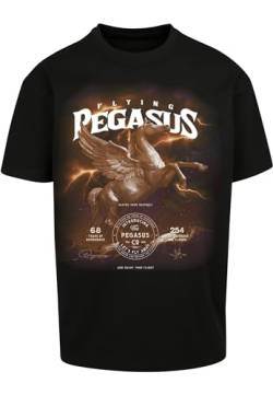 Mister Tee Unisex Pegasus Oversize Tee L Black von Mister Tee