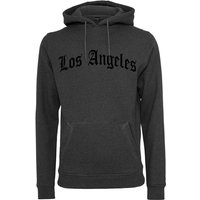 MisterTee Sweater Herren Los Angeles Wording Hoody (1-tlg) von MisterTee