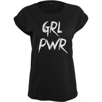 MisterTee T-Shirt MisterTee Damen Ladies GRL PWR Tee (1-tlg) von MisterTee