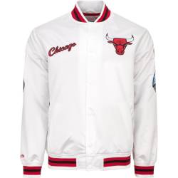 City Collection Lightweight Satin Jacke - Chicago Bulls von Mitchell & Ness