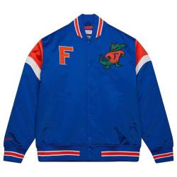 M&N Heavyweight Satin Jacke NCAA University of Florida von Mitchell & Ness