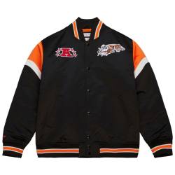 M&N Heavyweight Satin Jacke NFL Cincinnati Bengals von Mitchell & Ness