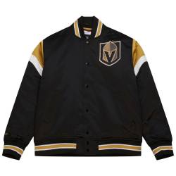 M&N Heavyweight Satin Jacke NHL Vegas Golden Knights von Mitchell & Ness