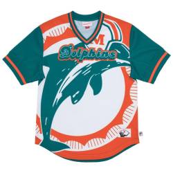 M&N JUMBOTRON NFL Mesh Jersey Miami Dolphins von Mitchell & Ness