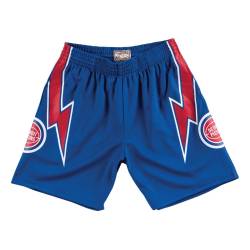 M&N NBA Detroit Pistons Road 1978-79 Swingman Shorts von Mitchell & Ness