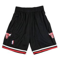 M&N NBA Swingman Shorts Chicago Bulls 1997-98 schwarz von Mitchell & Ness