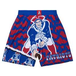 M&N New England Patriots JUMBOTRON Basketball Shorts von Mitchell & Ness