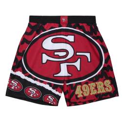 M&N San Francisco 49ers JUMBOTRON Basketball Shorts von Mitchell & Ness