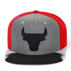 Mitchell & Ness Chicago Bulls Grey Red Day 5 Snapback Cap Kappe Basecap von Mitchell & Ness