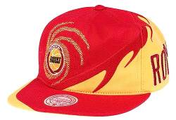 Mitchell & Ness Houston Rockets NBA Spiral Deadstock Hardwood Classic Snapback Cap von Mitchell & Ness