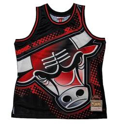 Mitchell & Ness NBA Big Face 7.0 Fashion Tank - Chicago Bulls, XL von Mitchell & Ness