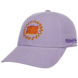 Mitchell & Ness NBA Golden Hour Glaze Suns Cap Basecap Baseballcap Strapback (One Size - lila) von Mitchell & Ness