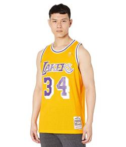 Mitchell & Ness NBA Swingman Jersey LA Lakers 1996-1997 - S. O'Neal, M von Mitchell & Ness