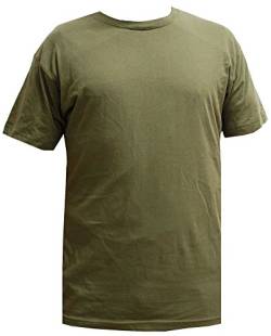 Mitchell & Ness Oliv Green Olive Blank Blanko Tee T-Shirt Herren Mens von Mitchell & Ness