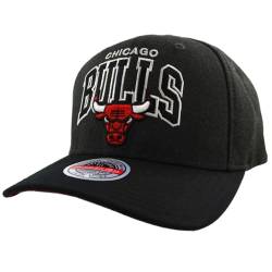 Mitchell & Ness Snapback Cap NBA Team Arch G2 Chicago Bulls Charcoal/Black von Mitchell & Ness