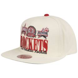 Mitchell & Ness Snapback Cap - RETRO FRAME Houston Rockets von Mitchell & Ness