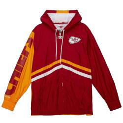 Mitchell & Ness Windbreaker Jacke - Kansas City Chiefs von Mitchell & Ness