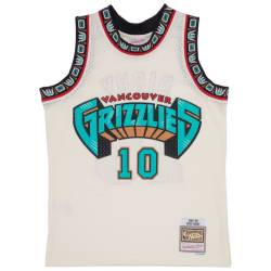 Swingman Jersey Vancouver Grizzlies OFF-WHITE Mike Bibby von Mitchell & Ness