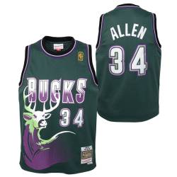 Swingman Kinder Jersey Milwaukee Bucks 1996 Ray Allen von Mitchell & Ness