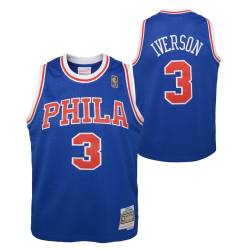 Swingman Kinder Jersey Philadelphia 76ers 1996 Allen Iverson von Mitchell & Ness