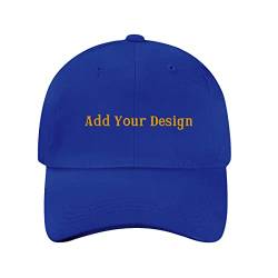 Die Trucker Caps fügen Sie Ihr Design Custom Hat für Männer und Frauen hinzu, Dunkelblau 0, One size von Miujonvy