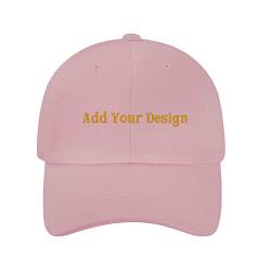 Die Trucker Caps fügen Sie Ihr Design Custom Hat für Männer und Frauen hinzu, Rosa 0, One size von Miujonvy