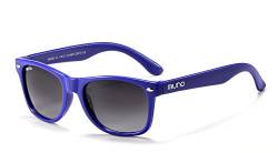 Miuno® Kinder Sonnenbrille Polarisiert Polarized für Jungen und Mädchen Etui 6833a (Blau) von Miuno