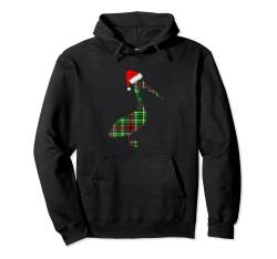 Weihnachtspyjama, Pelikan-Mütze, kariert Pullover Hoodie von Mixed and Matching Christmas Pajamas