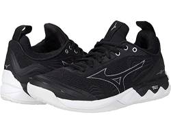 Mizuno 43 Wave Luminous Damen Volleyballschuh 9 (0900), schwarz/weiß, 40 EU von Mizuno